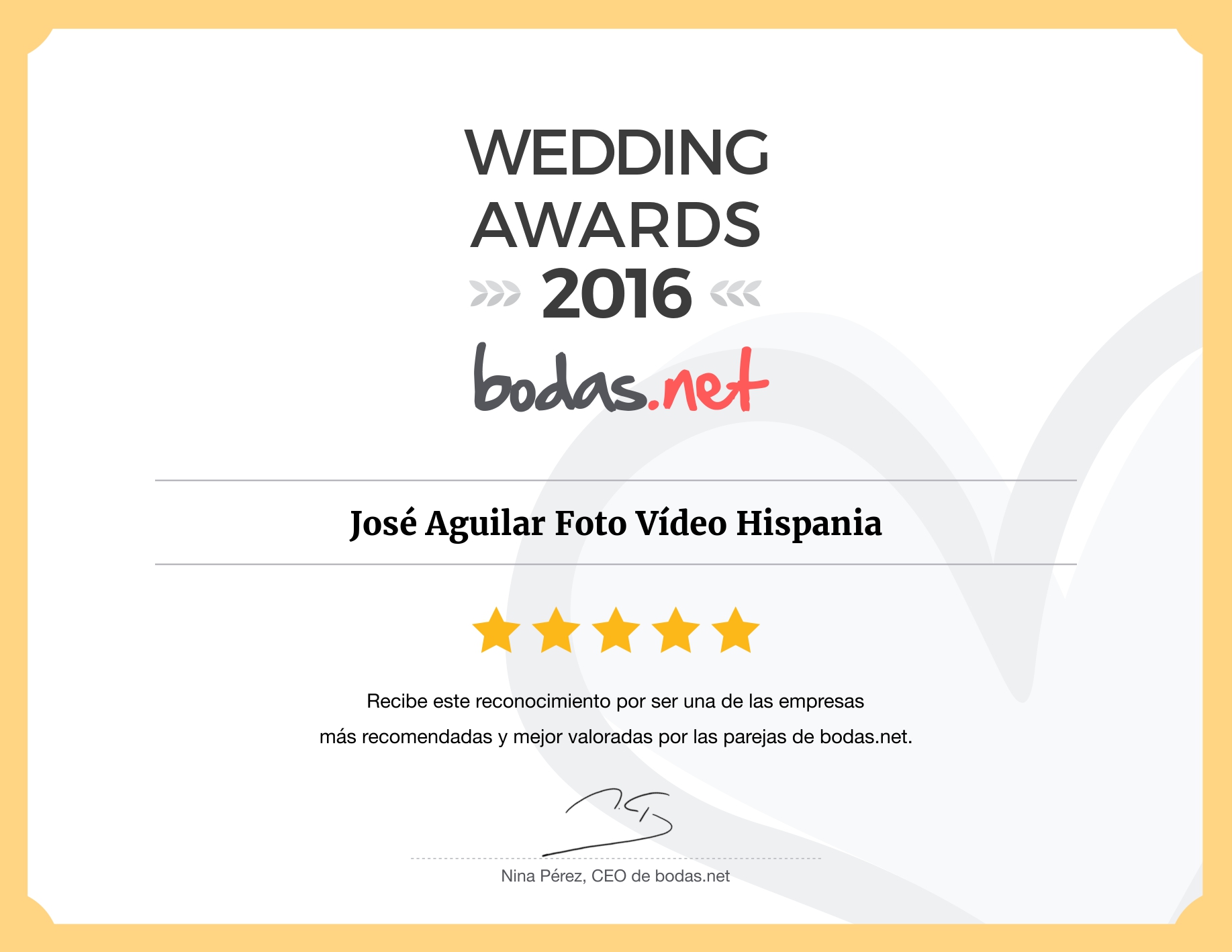 Wedding Awards 2016